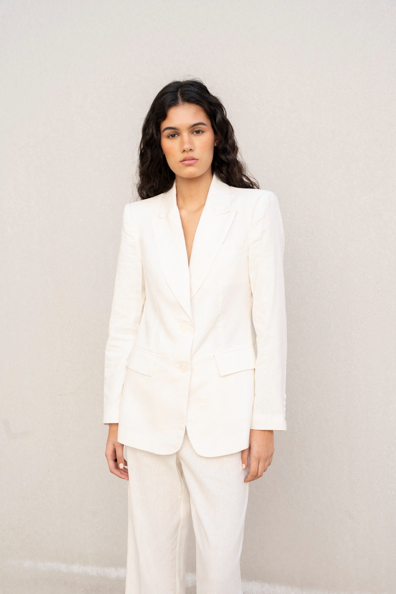 Blazer Linho - Lichia