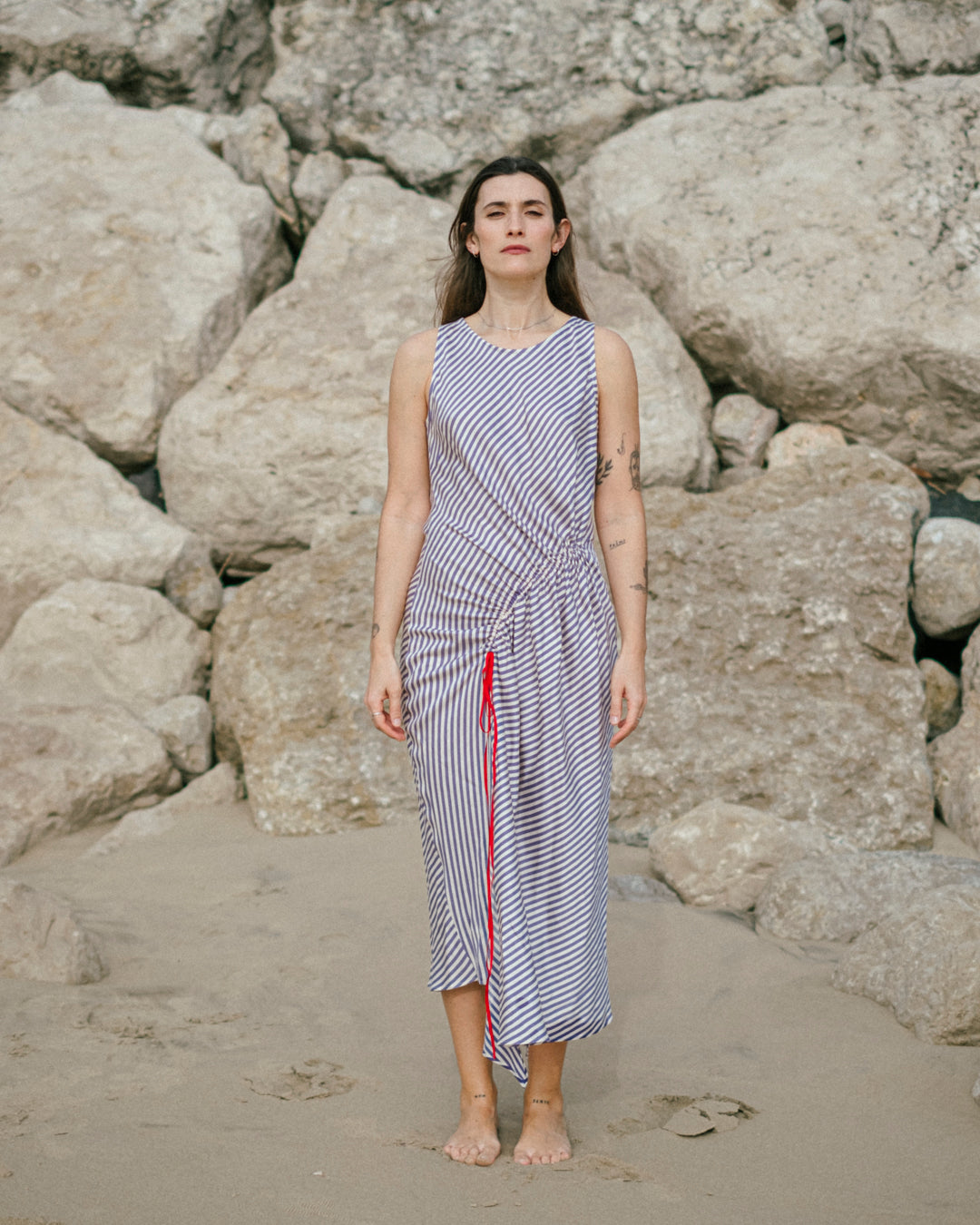 Serene Stripes Dress