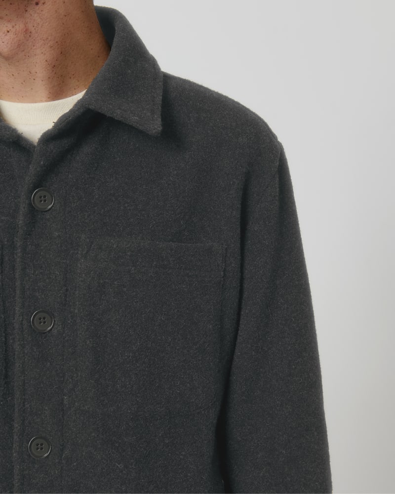 Camisa de flanela oversize unisexo