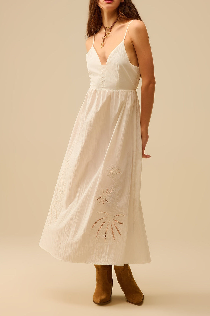 Vestido bordado - Viana