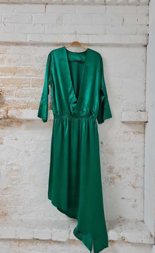 La Natural - green dress