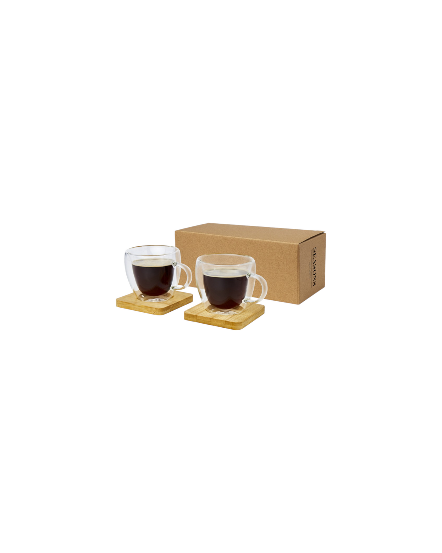 Conjunto de 2 chávenas de café