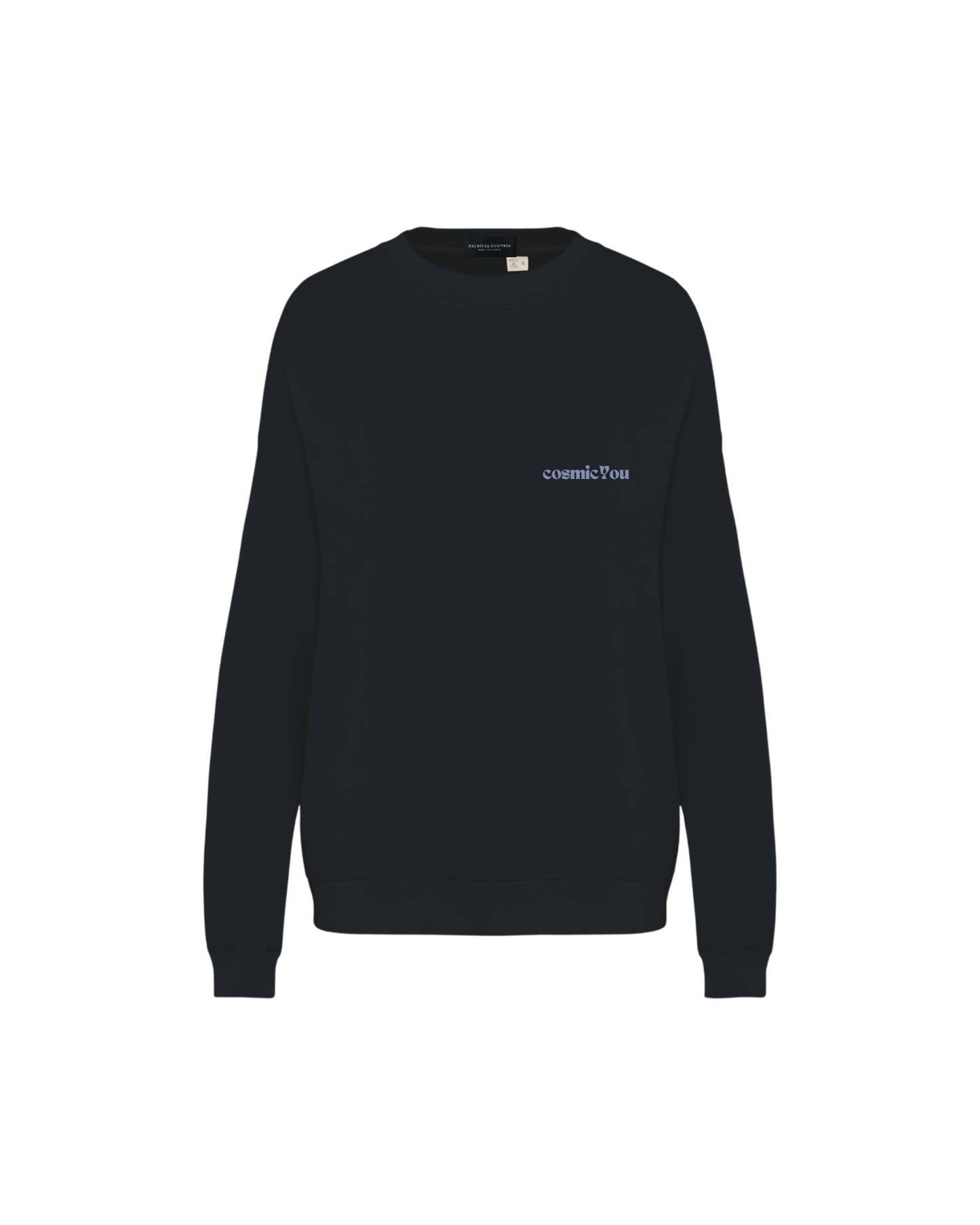 Sweatshirt "cosmicYou" Washed Black