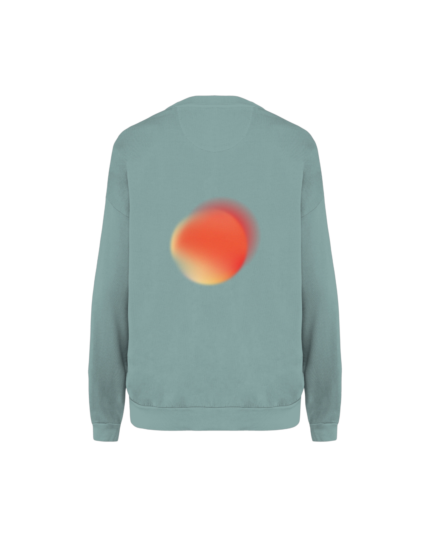 Sweatshirt "cosmicYou" Washed Water Green