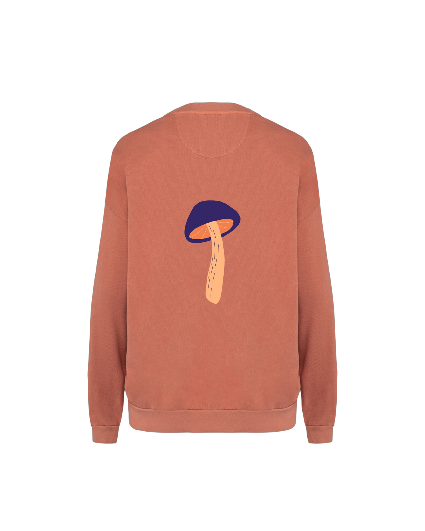 Sweatshirt "cosmicYou" Washed Burnt Orange