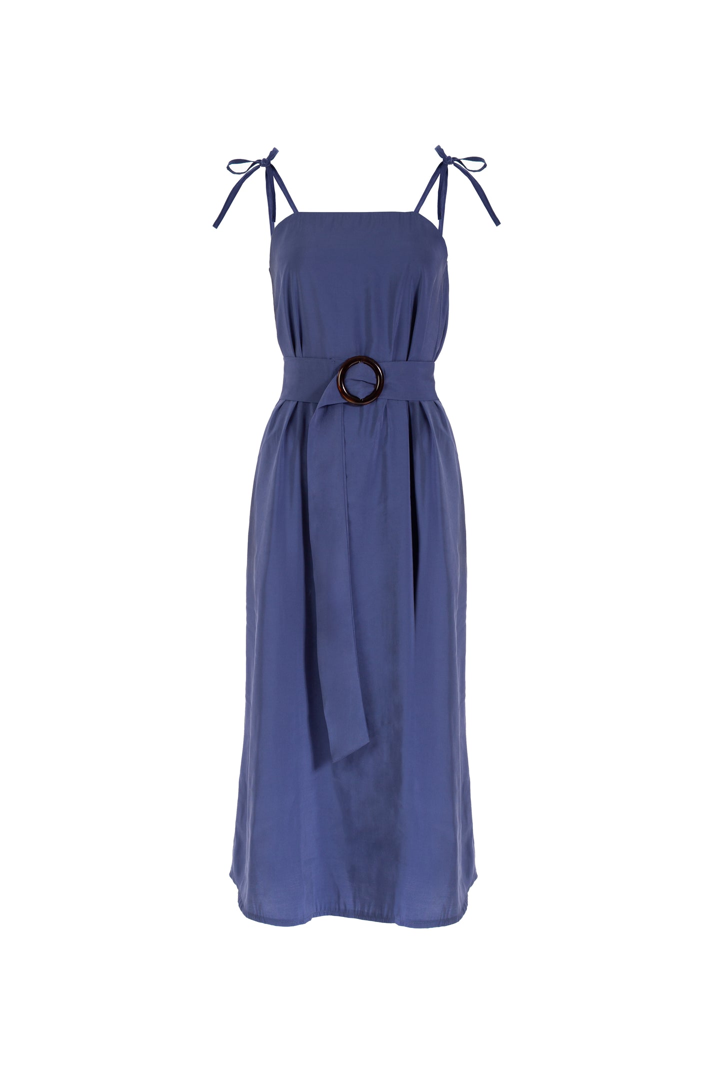 9752 - KAREN - BLUE DRESS -BYOU by Patricia Gouveia