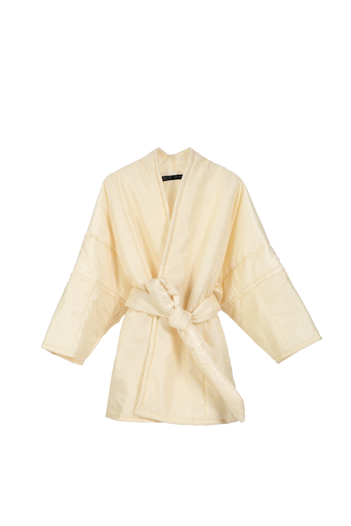 Puffer Kimono soft yellow | Yellow Sea