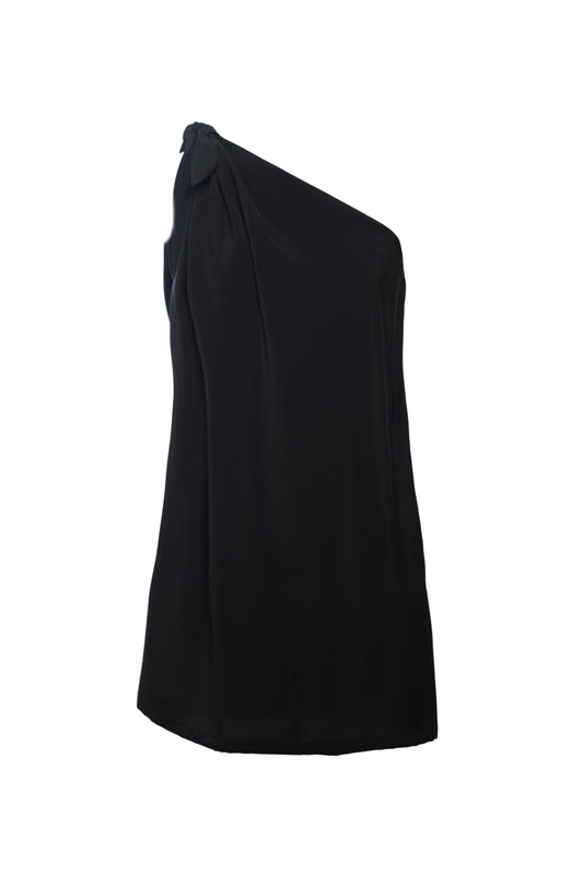 Jodi | One shoulder dress | black